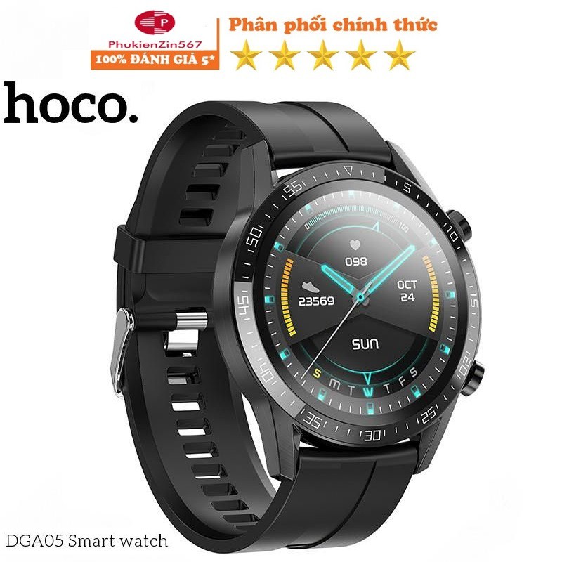 SIÊU HÓT 2021  Đồng hồ thông minh Hoco DGA05 SmartWatch Hàng chính hãng bảo hành 12 Tháng