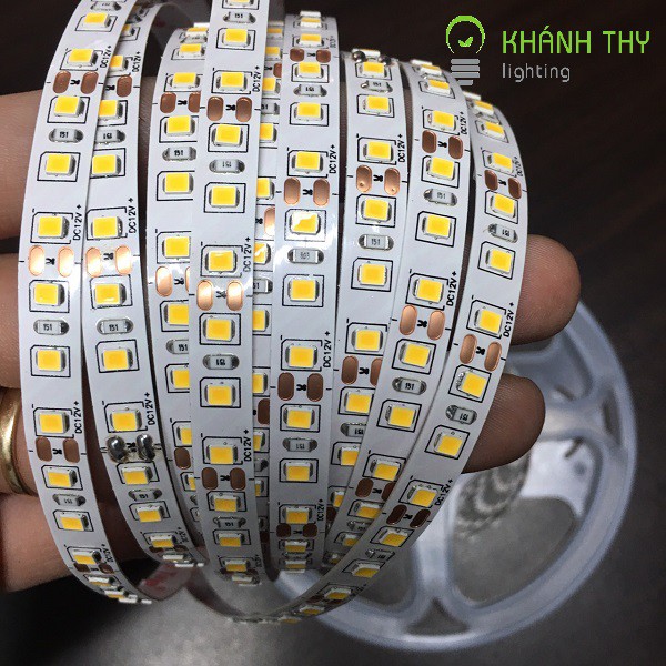 led dây 12v 2835 120 led smd 1m giá rẻ loại tốt chuyên dán thanh nhôm lắp tủ bếp, kệ trưng bày