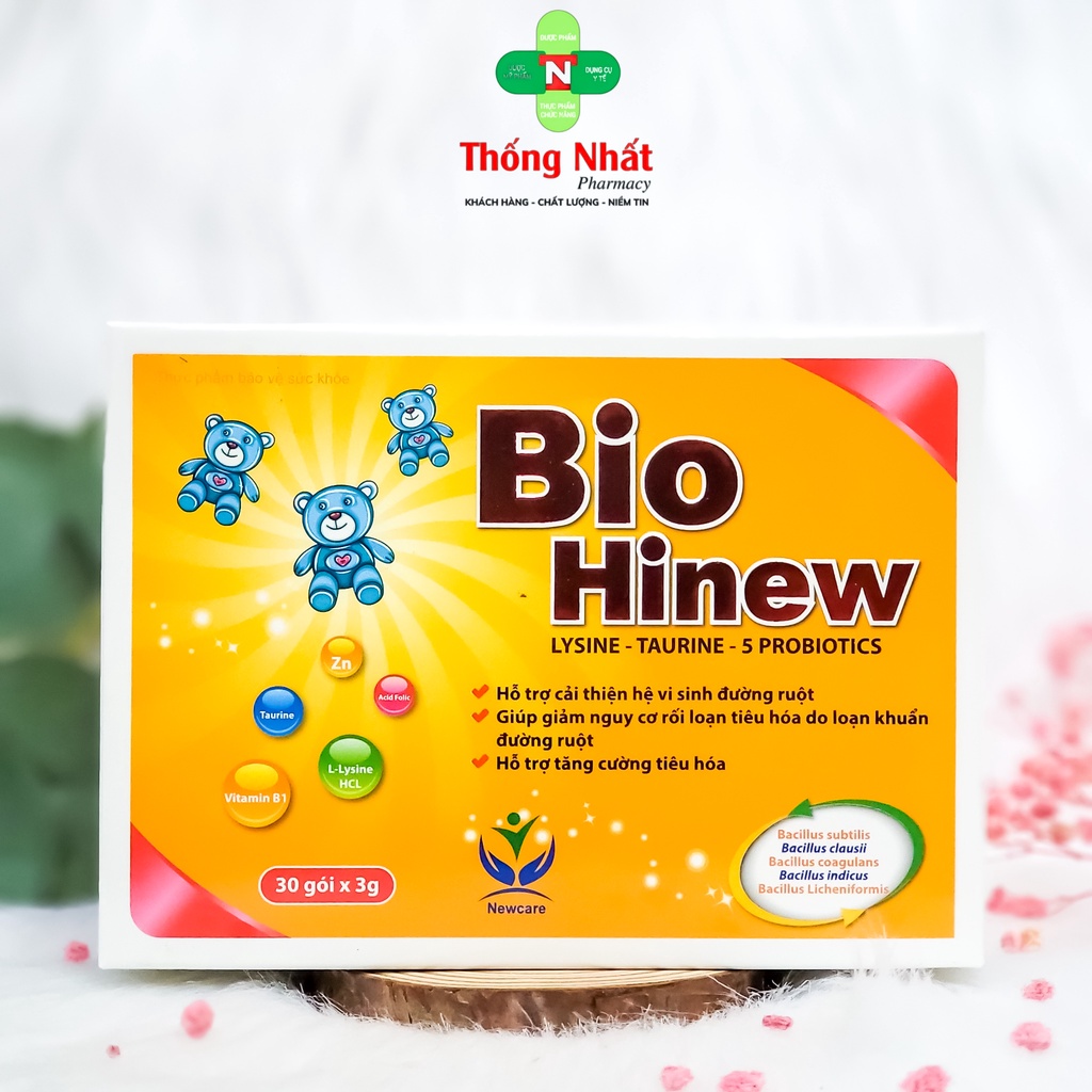 BioHinew Bổ Sung Lợi Khuẩn, Tăng Cường Tiêu Hóa Cho Bé Ăn Ngon Bio Hinew Hộp 30 gói