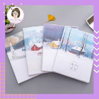 Sổ tay ghi chép cao cấp, thiết kế sáng tạo, có bìa bọc - 96 trang