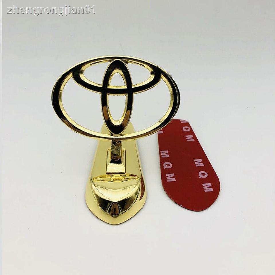 ✧✺◈Logo Kim Loại Ba Chiều Trang Trí Mui Xe Hơi toyota