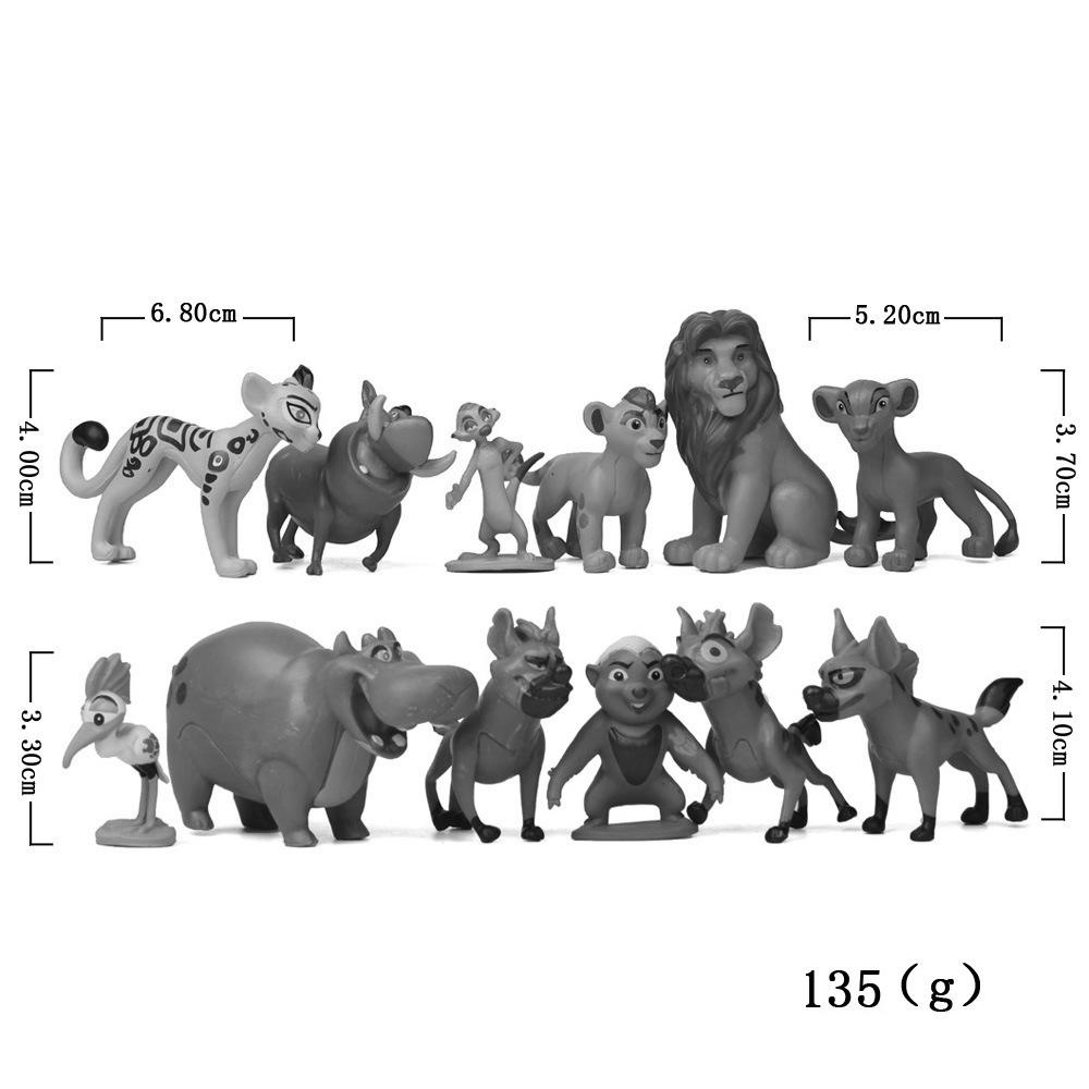 Mô Hình Sư Tử AUGUSTINE The Lion Guard Bằng PVC