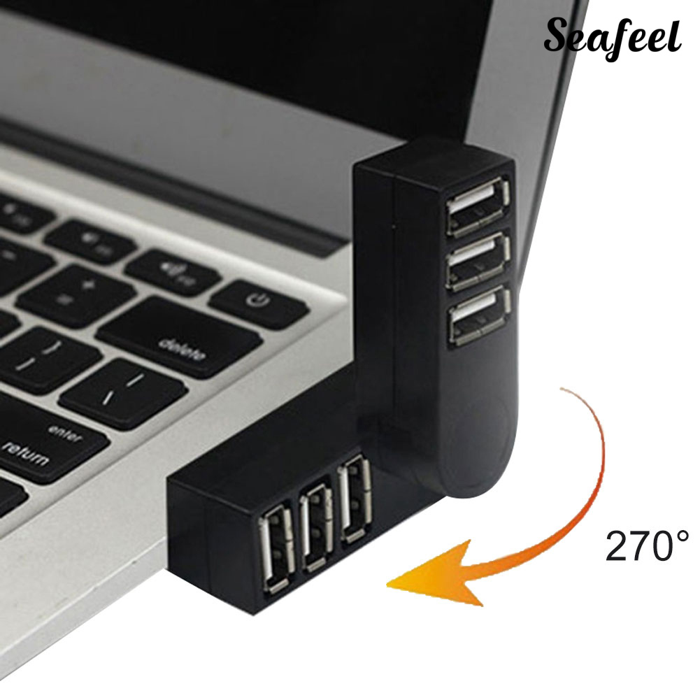 Bộ Chia 3 Cổng Usb 2.0 Cho Pc Laptop