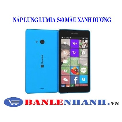 NẮP LƯNG LUMIA 540 MÀU XANH DƯƠNG