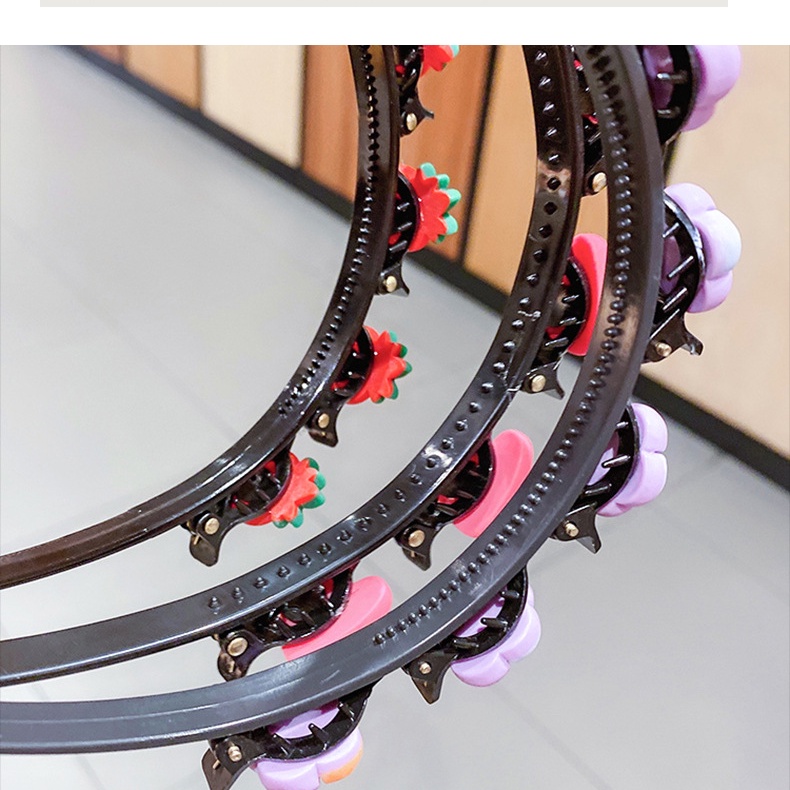 Băng Đô Cài Tóc Kiểu Dáng Hoạt Hình Dễ Thương Cho Bé Gái