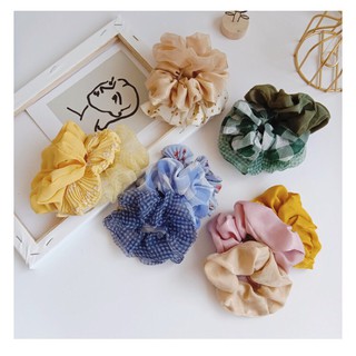 🎀Sét 03 nơ buộc tóc Scrunchies kute
