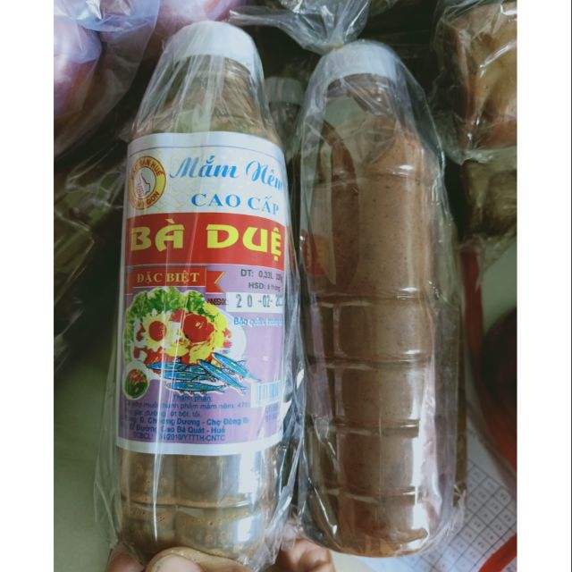 Mắm nêm cao cấp Bà duệ _ Huế chai 500ml