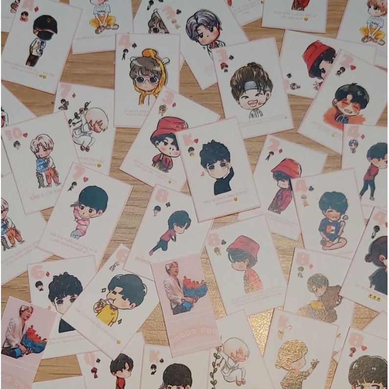 Bộ Bài Jack - J97  Chibi Siêu Cute