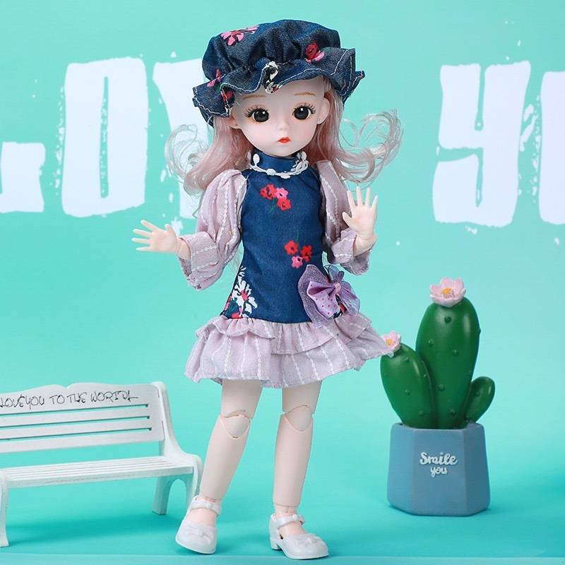 Đồ chơi trẻ em Bộ đồ chơi búp bê Barbie 30cm búp bê hóa trang bộ đồ chơi công chúa