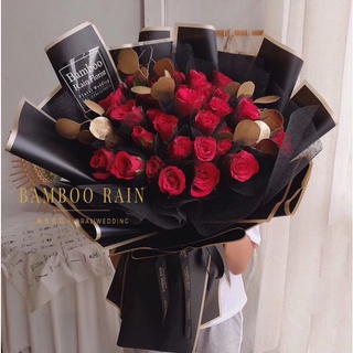 Set 5 Giấy Gói Hoa Màu Sắc Xinh Xắn