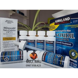 Dung dịch mọc Râu và Tóc hiệu quả Minoxidil 5% của Mỹ