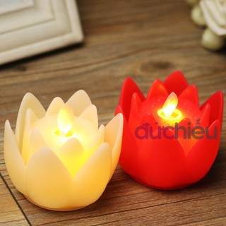 Đèn cầy pin siêu lung linh trang trí, nến điện tử lấp lánh như thật - Đức Hiếu Shop