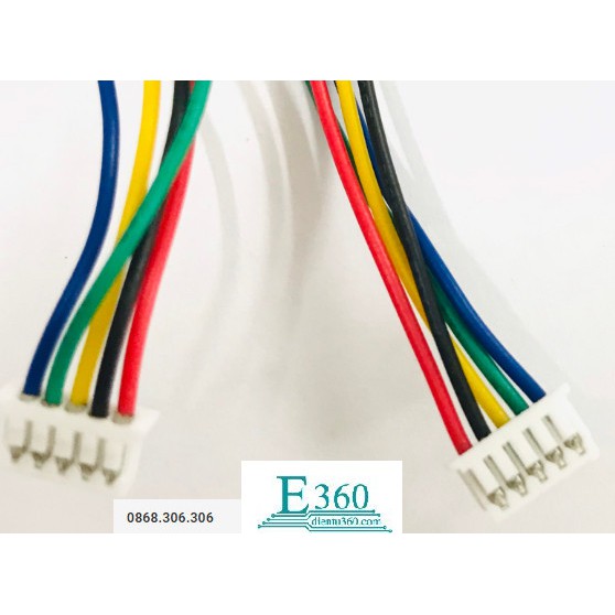 CÁP TÍN HIỆU 2 ĐẦU 5P 1.25mm dài 30cm