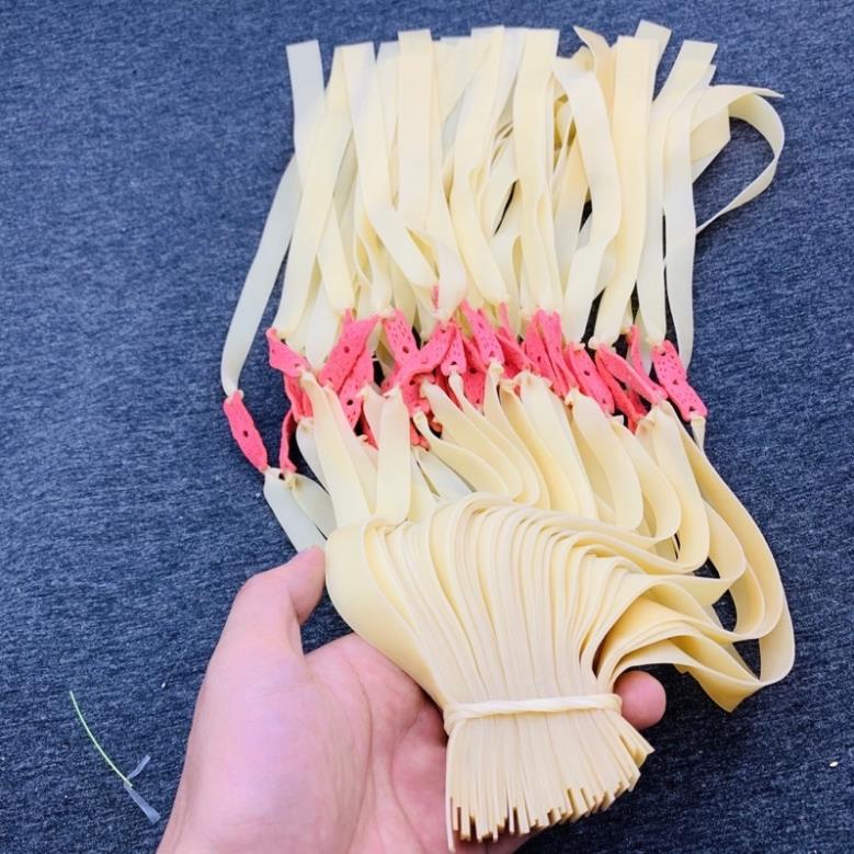 Dây ná cao su loại 1 lớp siêu zai 1mm y hình 9k = 1 cái nhớ là loại xịn nhé