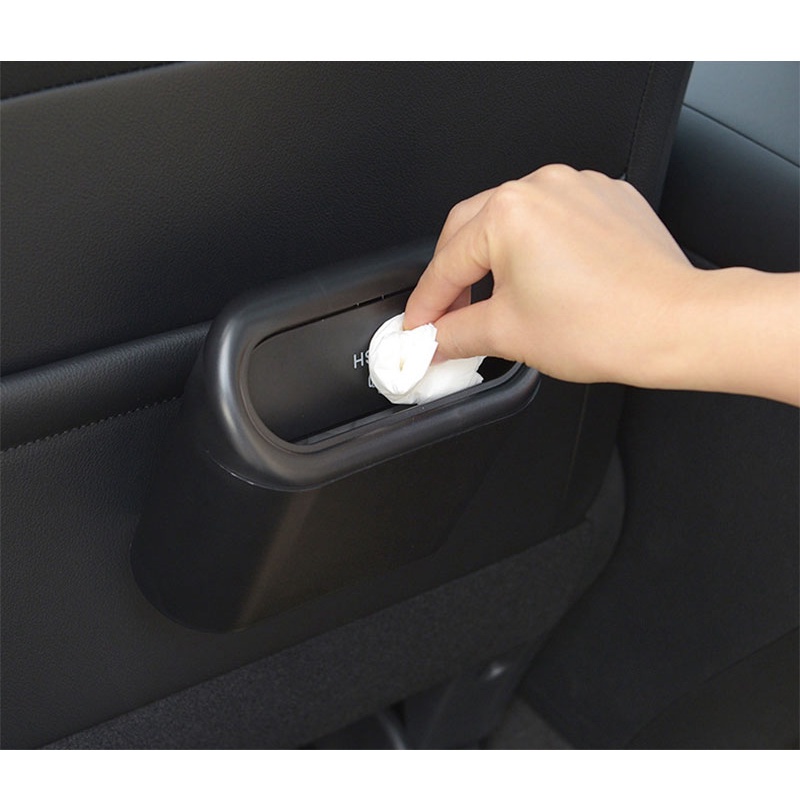 Hộp Đựng Rác Hình Vuông Bằng ABS Gắn Trong Xe Hơi