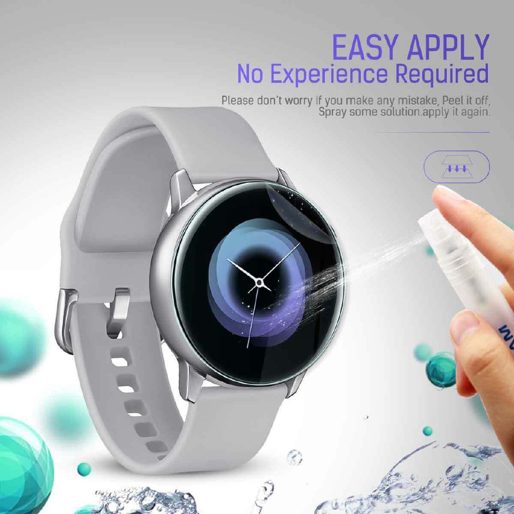 Miếng Dán Bảo Vệ Màn Hình Chống Trầy Xước Cho Đồng Hồ Samsung Galaxy Watch Active 1 / 2 40mm 44mm - 2019