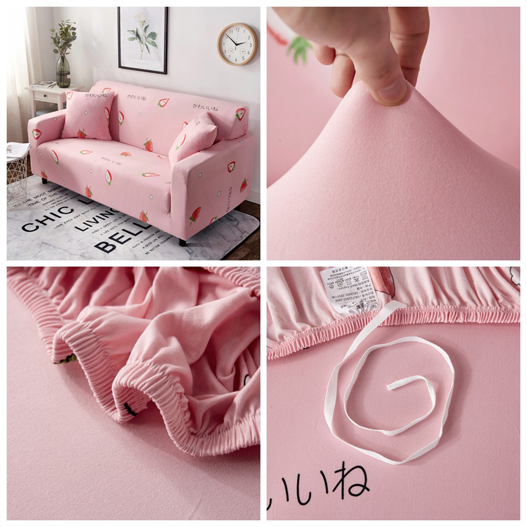 HOT!! 1 seater/Single Sarung Sofa Slipcover Murah Elastic Sofa Cover