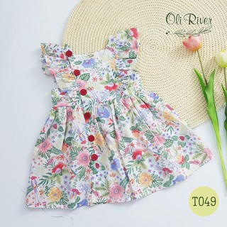 Váy hoa nhiệt đới OliRiver