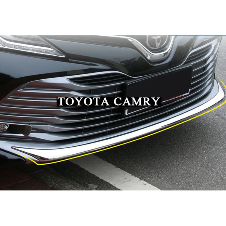 Ốp mí cản trước Camry 2019-2021