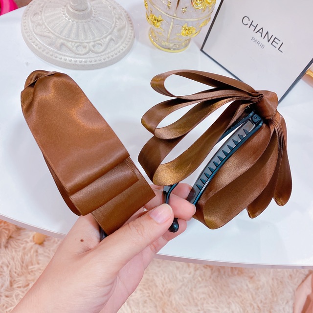 Kẹp nơ dọc siêu phồng tóc hottrend VTT23222