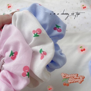 Dây buộc tóc/ Scrunchies cherry