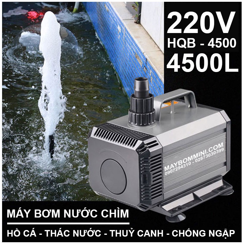 Máy bơm chìm 220V 100W 4500L SUNSUN HQB-4500