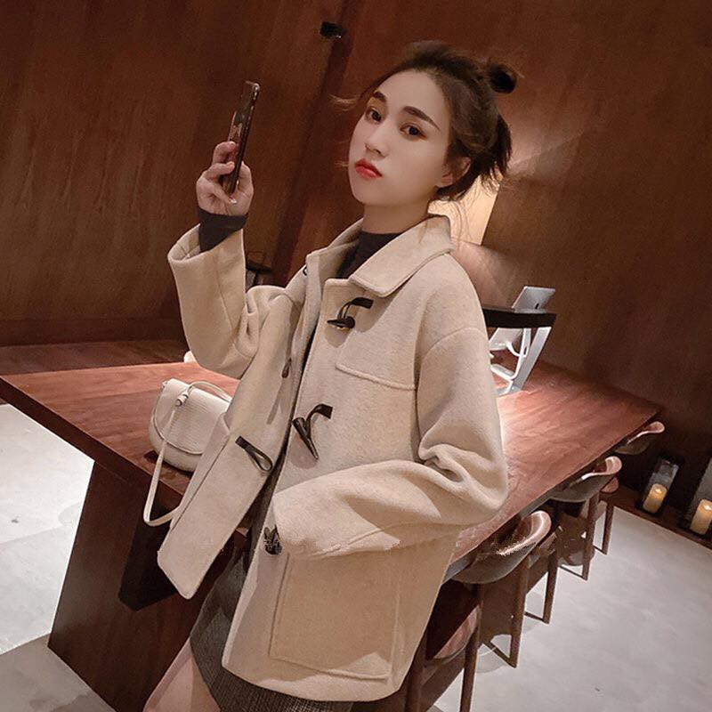 [Order-5Ngày] Áo Dạ Khuy Sừng, Dáng Ngắn | BigBuy360 - bigbuy360.vn