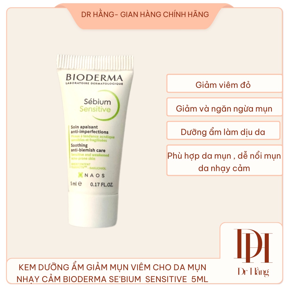 Mini size bioderma các dòng dưỡng ẩm , kem phục hồi, chống nắng . sample bioderma