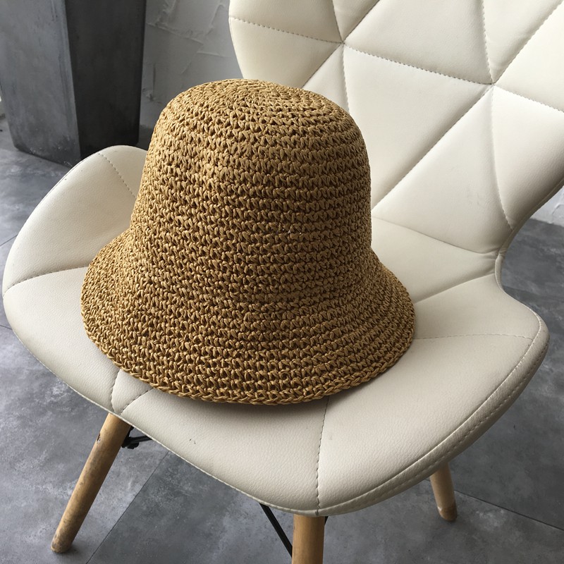 Nón Tai Bèo Vành Nhỏ Màu Sắc Đơn Giản Thời Trang Mùa Hè Cho Nữ