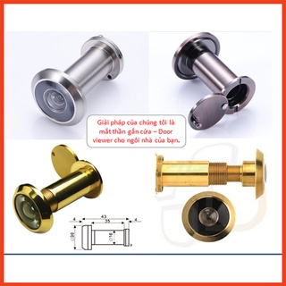 Mắt thần,ống nhòm gắn cửa tiện lợi ở chung cư