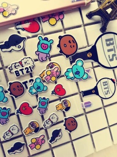 Sticker 3D BTS/BT21