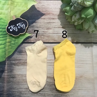Vớ trơn cổ ngắn (được chọn màu)