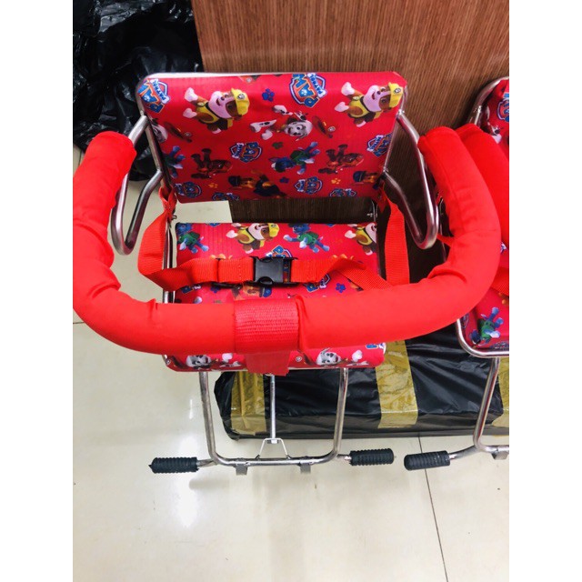 GHẾ ĐI XE MÁY CHO BÉ CÓ VÒNG BẢO HIỂM