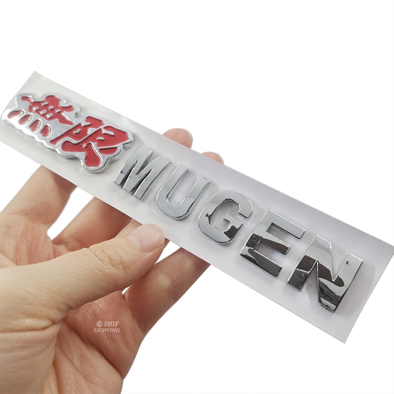 FENDER 1 Miếng Dán Trang Trí Cho Thùng Xe Hơi HONDA MUGEN POWER