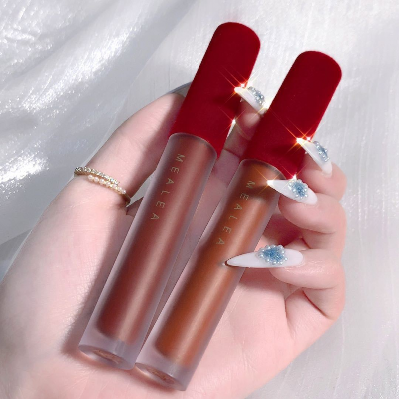 (Hàng Mới Về) Son Môi Dạng Lỏng Lâu Trôi Màu Nhung Mờ Thời Trang | BigBuy360 - bigbuy360.vn