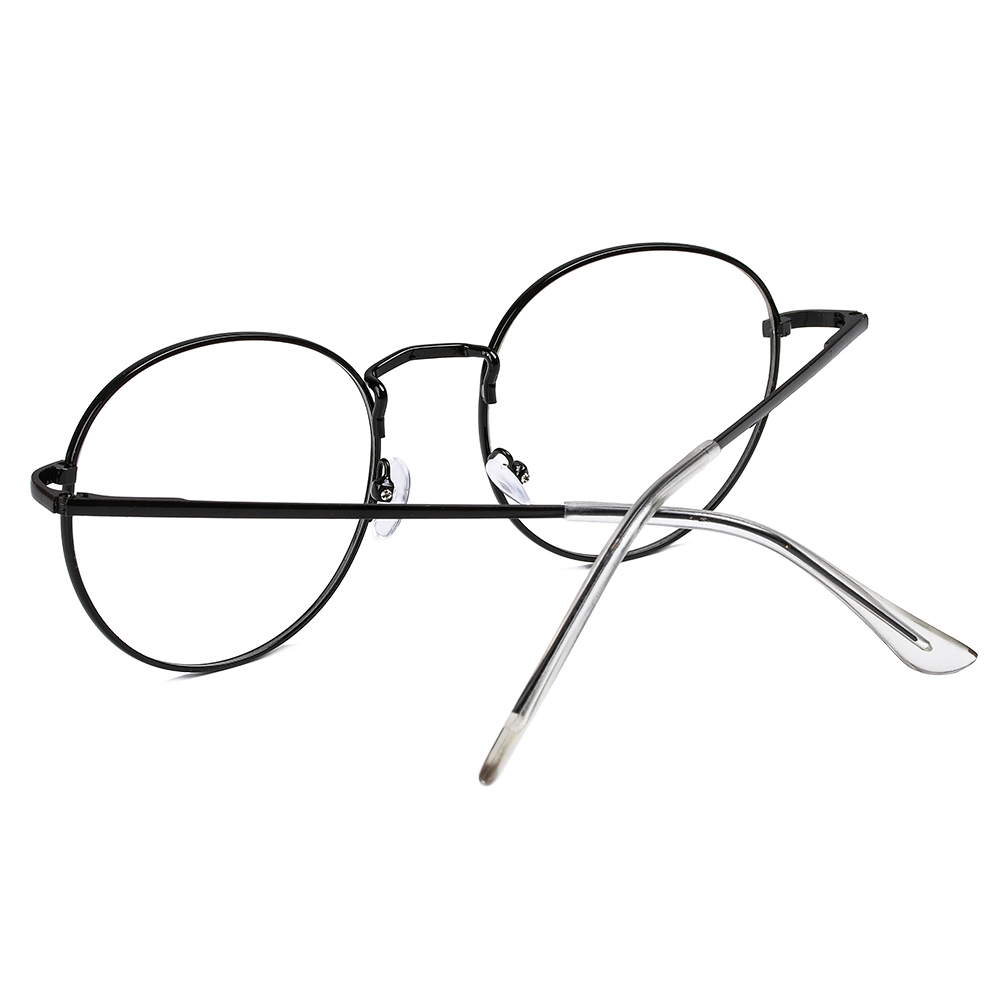 ❤LANSEL❤ New Fashion Eyeglasses Round Reading Glasses Myopia Glasses Flexible Portable Ultra Light Resin Women Men Metal -1.00~-4.0 Diopter Vision Care/Multicolor