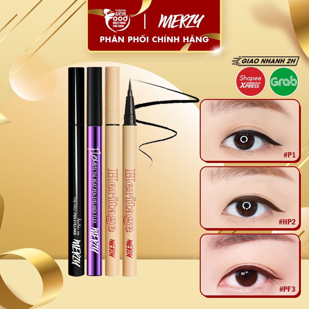 Bút Kẻ Mắt Nước Chống Trôi Cao Cấp Hàn Quốc Merzy Another Me The First Pen Eyeliner