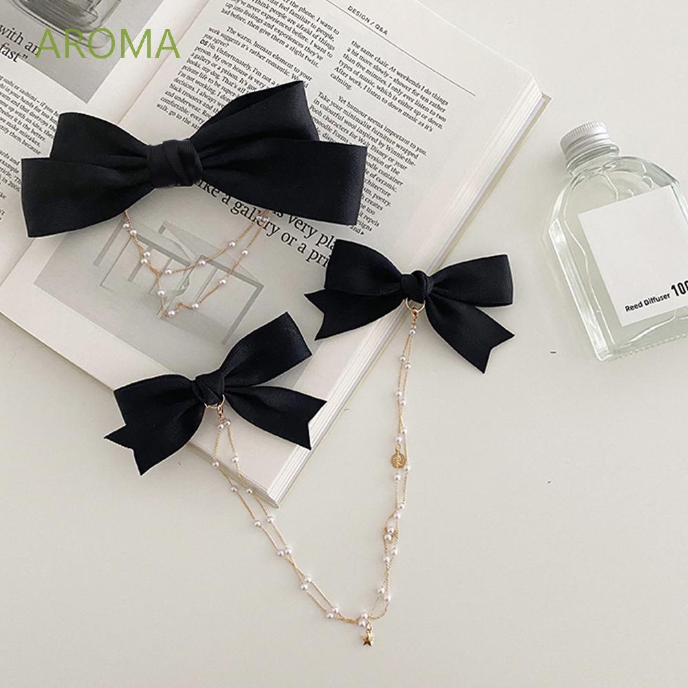 Kẹp tóc gắn hình nơ đáng yêu cho nữ