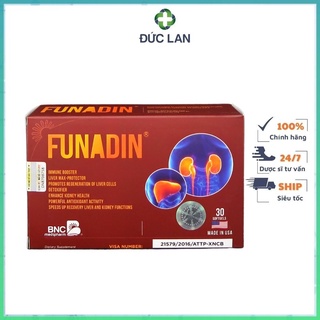 Viên uống funadin bổ phổi, gan thận hộp 30 viên