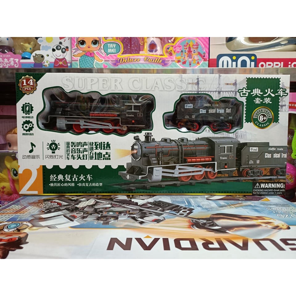 🚂 Đồ chơi tàu hỏa đường ray có đèn và âm thanh 989-188 813-2