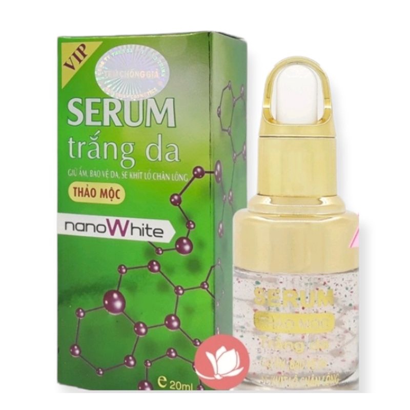 Serum Nano White Dưỡng Trắng Da Ngăn Ngừa Nám Mụn 10ml 20ml