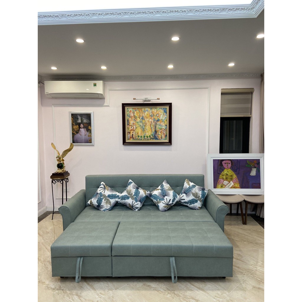 [SOFA NHẬP KHẨU] Sofabed Ngả Ra Thành Giường 4 Chế Độ Linh Hoạt