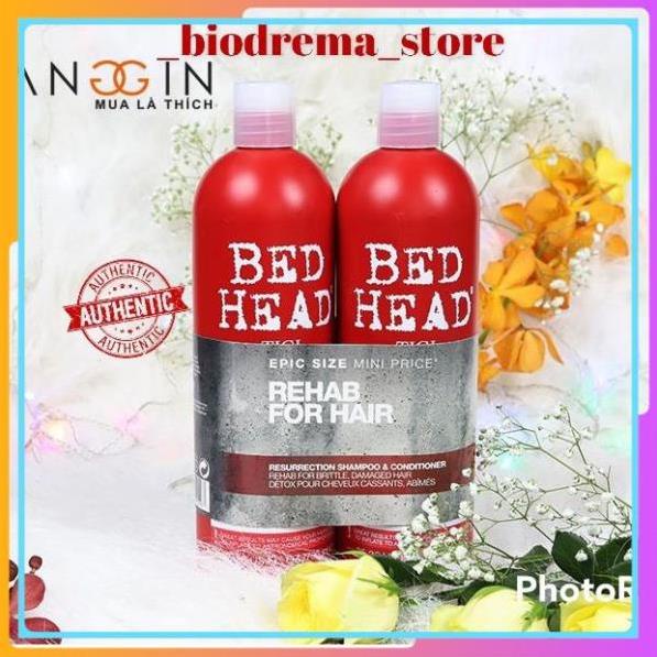 Bộ Dầu gội xả TIGI BEAD HEAD ✅ HÀNG CHÍNH HÃNG ✅ phục hồi cấp độ 3 Date mới 2 sd