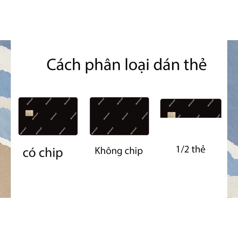 Miếng Dán Thẻ Chung cư -dán thẻ xe, thẻ từ, thẻ atm