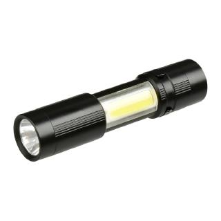 COB Flashlight Mini LED Light AAA Lamp Camping Light Waterproof 4 Modes