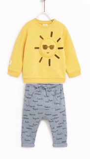 Bộ nỉ zara mặt trời