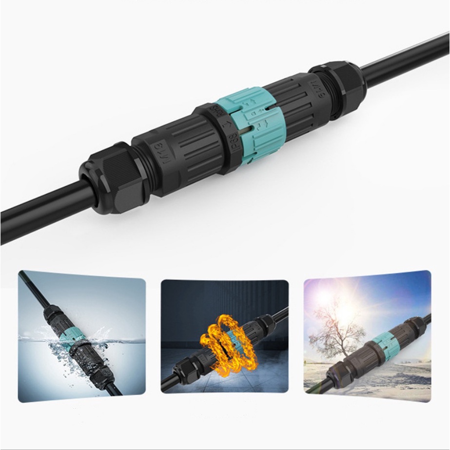 NỐI DÂY ĐIỆN CHỐNG NƯỚC IP68 M19, KẾT NỐI GIẮC ĐỰC/CÁI