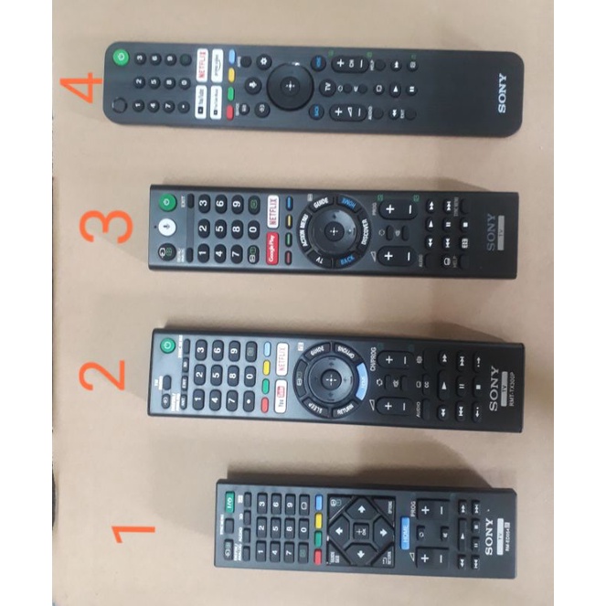 Tổng hơp remote điều khiển smart tivi SONY giọng nói và ko giọng nói hàng tq loại 1