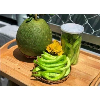 Mứt vỏ bưởi sấy dẻo chua ngọt Thái Lan(Hàng đẹp ít ngọt)