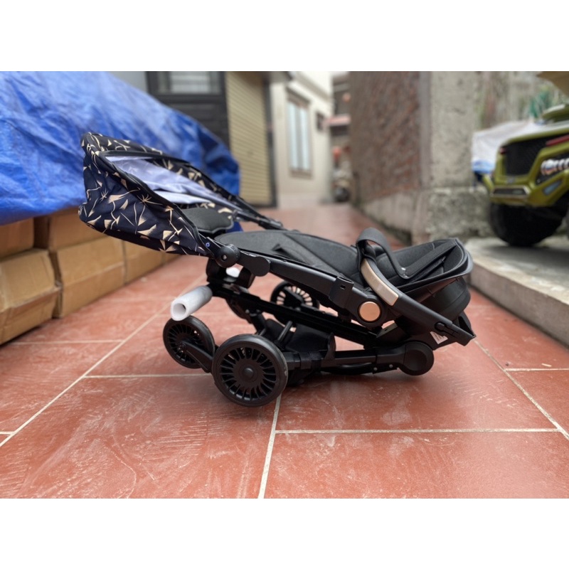 Xe đẩy happy baby - xe đẩy ngả nằm cho bé sơ sinh